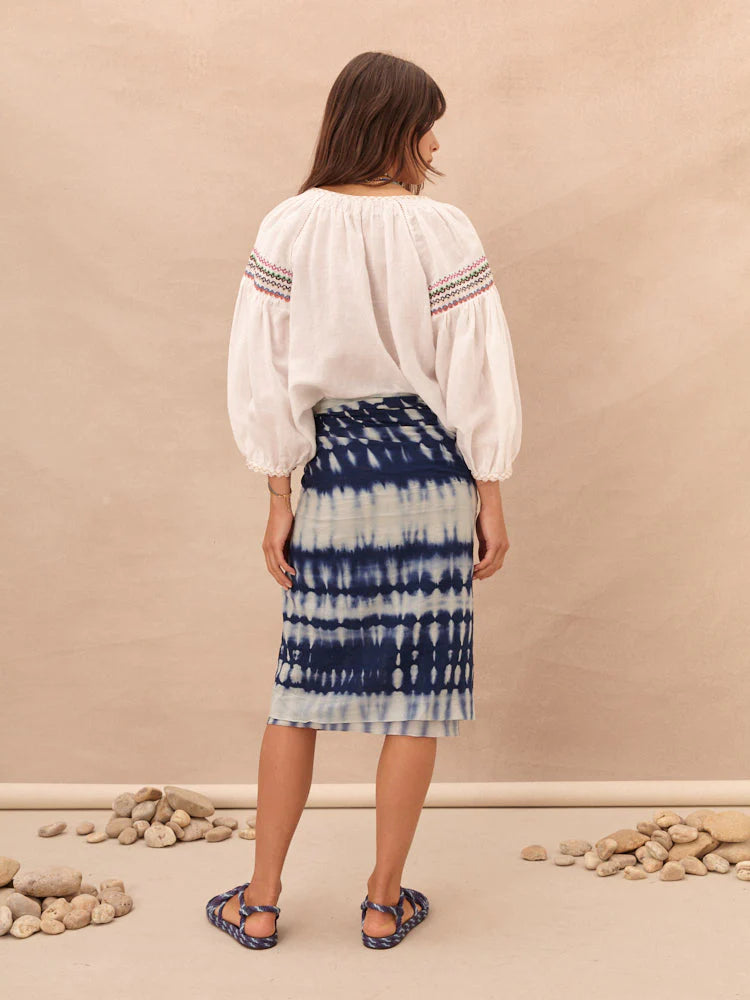 Xavi Embroidered Blouse