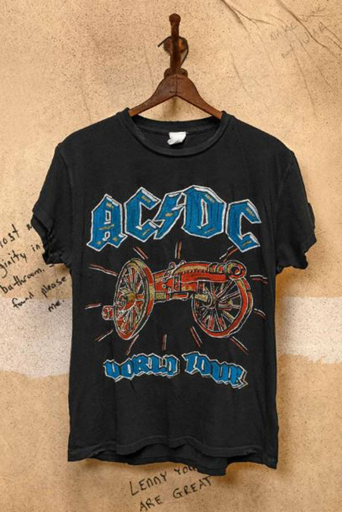 ACDC World Tour Glitter Tee