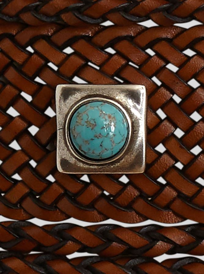 Bruciato Belt Asta Pelle