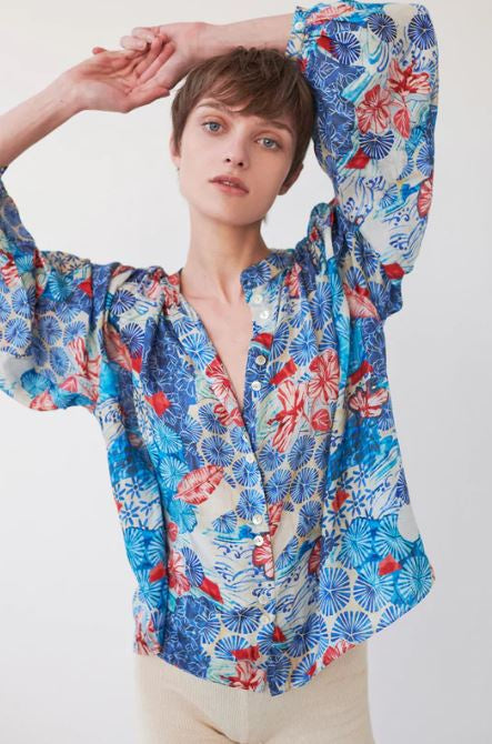 Bunnie Blouse Juru Blue