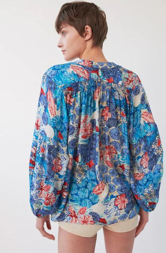 Bunnie Blouse Juru Blue