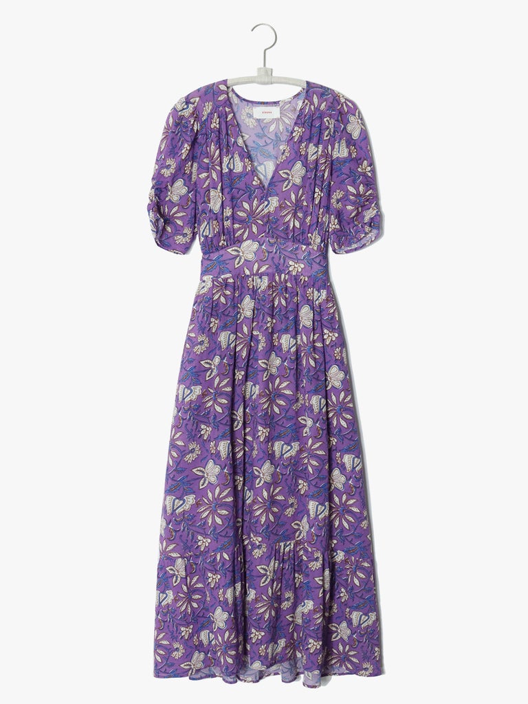 Camelia Dress Purple Gaze