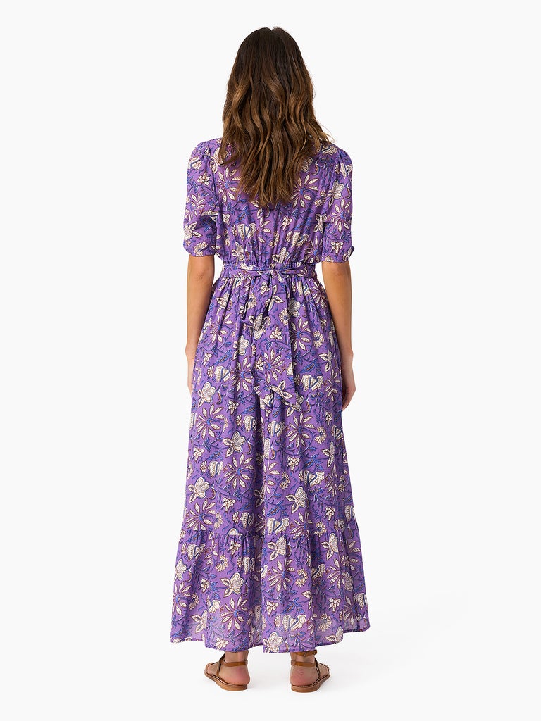 Camelia Dress Purple Gaze