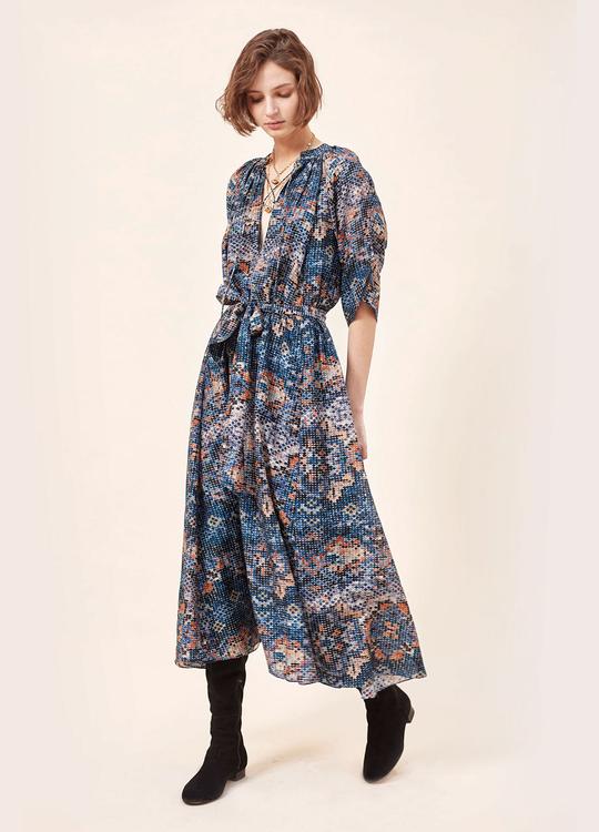 Ema Maxi Dress Stan Blue