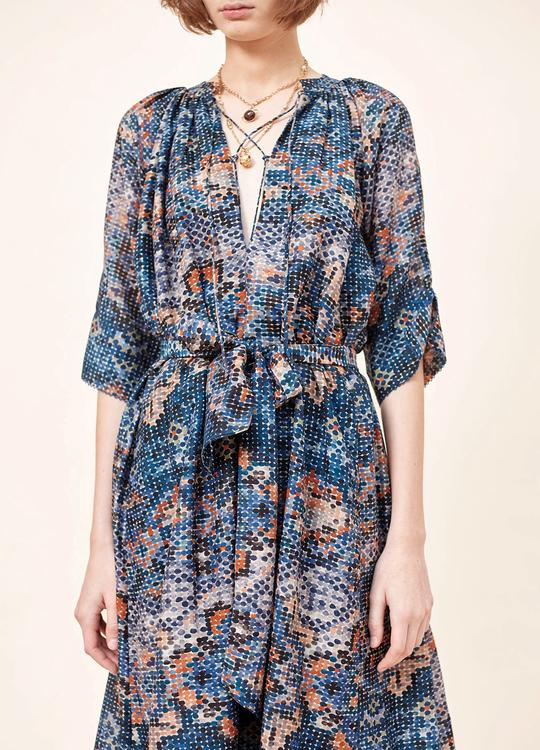 Ema Maxi Dress Stan Blue