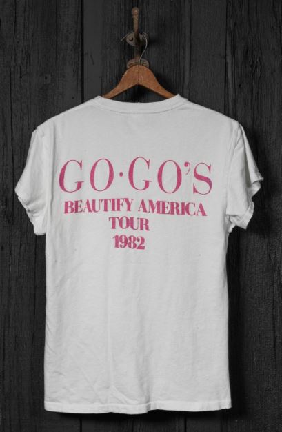 The Go Go's Beautify America' 82 Tee