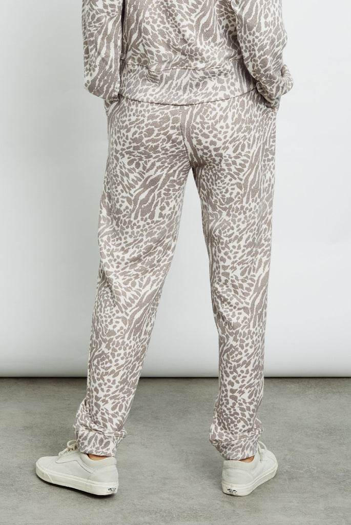 Oakland Pant Natural Animal Spot