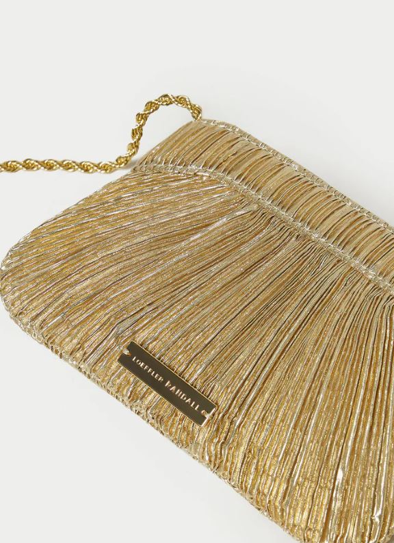 Rochelle Mini Bow Bag Gold