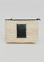 Etta Palm Clutch Black