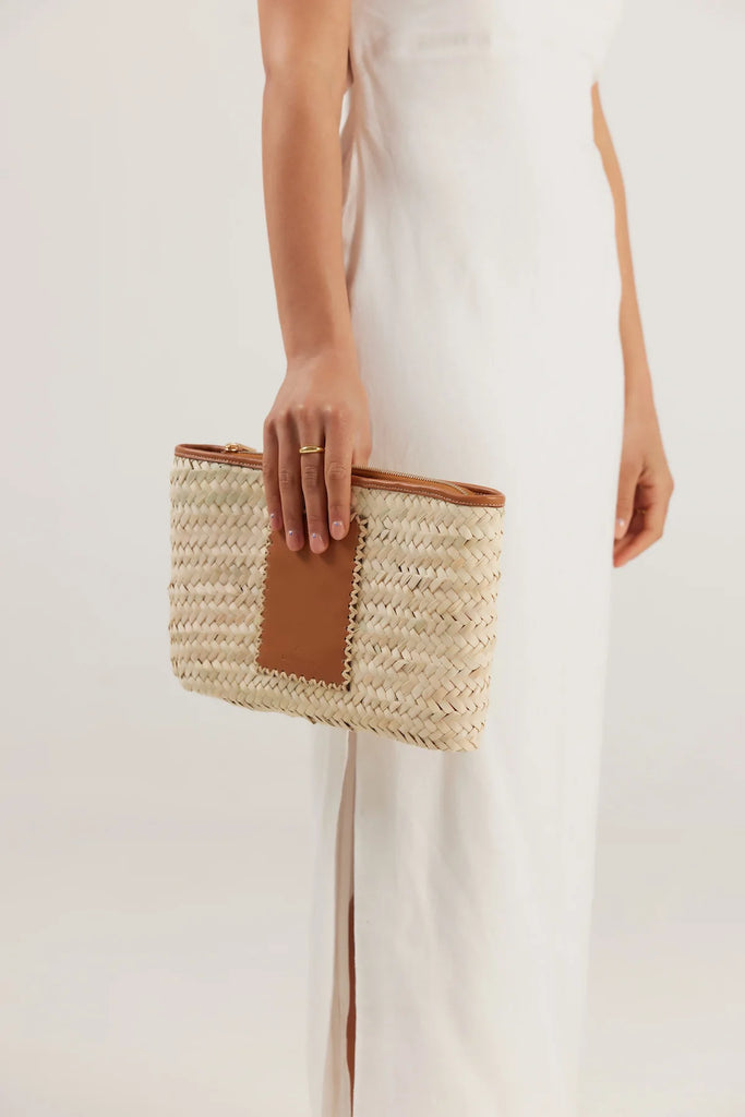 Etta Palm Clutch