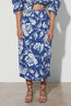 Sunja Skirt Navy White