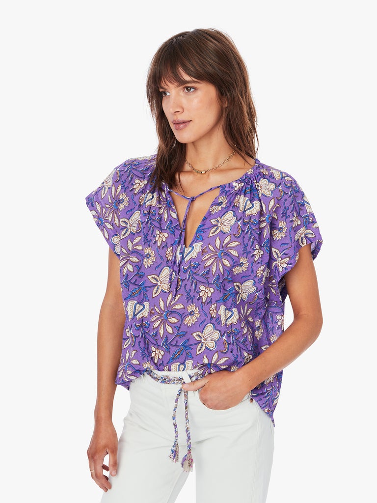 Tessa Top Purple Gaze