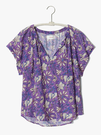 Tessa Top Purple Gaze