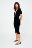 Liz Rouched Midi Tee Dress