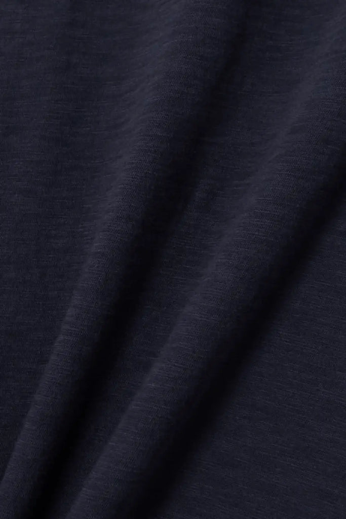 The Slub Tee Salute Navy