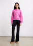Cable Cardigan Phlox Pink