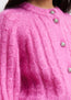 Cable Cardigan Phlox Pink