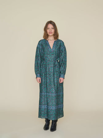 Isobel Dress Green Smoke