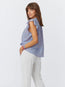 Bria Top Blu Flora