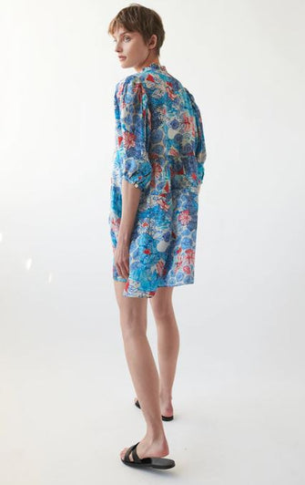 Yindi Mini Dress Juru Blue